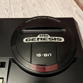 Sega Genesis Model 1 Console Only NON TMSS High Definition Graphics TESTED #8