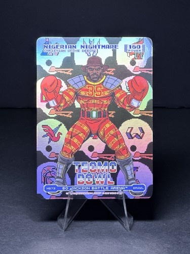2026 Bo Jackson Battle Arena Tecmo Bowl Nigerian Nightmare Debut HELMETS BRAWL