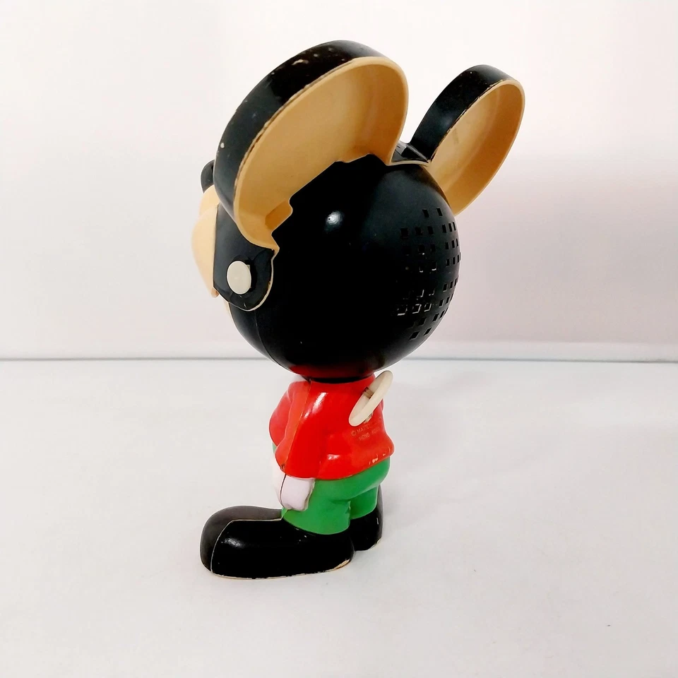 Disney Mickey Mouse Vintage Talking Toy Figure Collectable 18cm - Image 3 of 4