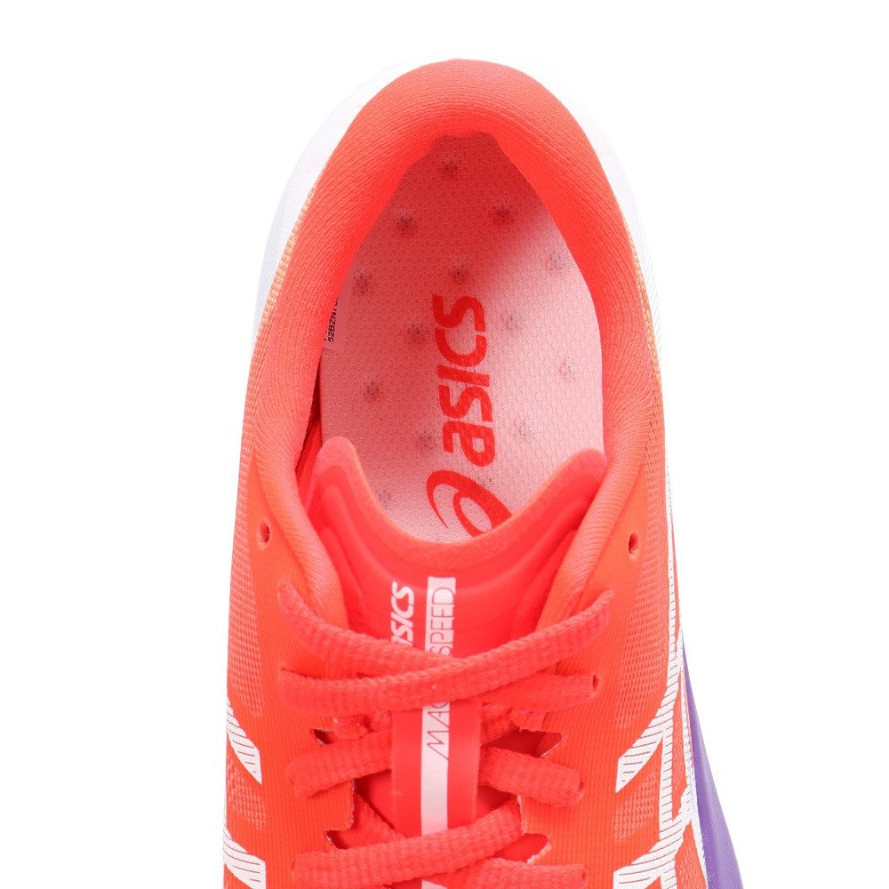 Asics WMNS Magic Speed 4 Flash Red White 1012B676-600 Women's Size