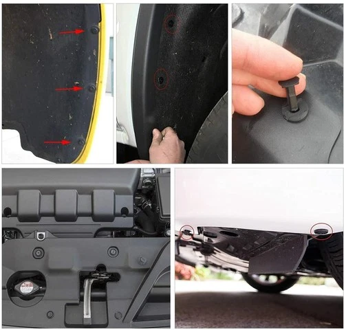 Longer Long Panel Clips for VW Transporter 100 T4 T5 T6 Trim Van Carpet Camper - Picture 7 of 12