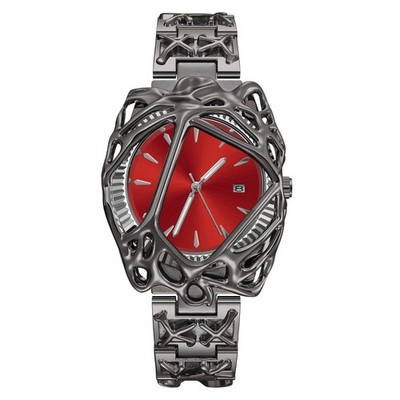 Gothic Claw Medieval Quartz Men's Watch Stainless Steel Luminous Waterproof NEW