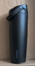 Owala 30oz FreeSip Insulated Stainless Steel Water Bottle Black Handle Push