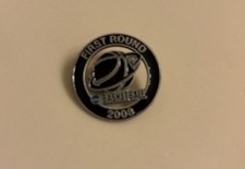 2008 NCAA Basketball Tournament First Round Participant Label Pin Rare