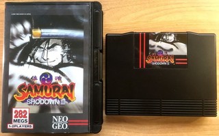 SAMURAI SHODOWN III EN BOÎTE SANS NOTICE NEO GEO NTSC USA BOXED OVP Spirits 3