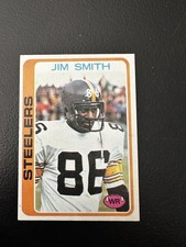 1978 Topps Jim Smith rookie football card Pittsburgh Steelers #411 Nm. rookie card picture