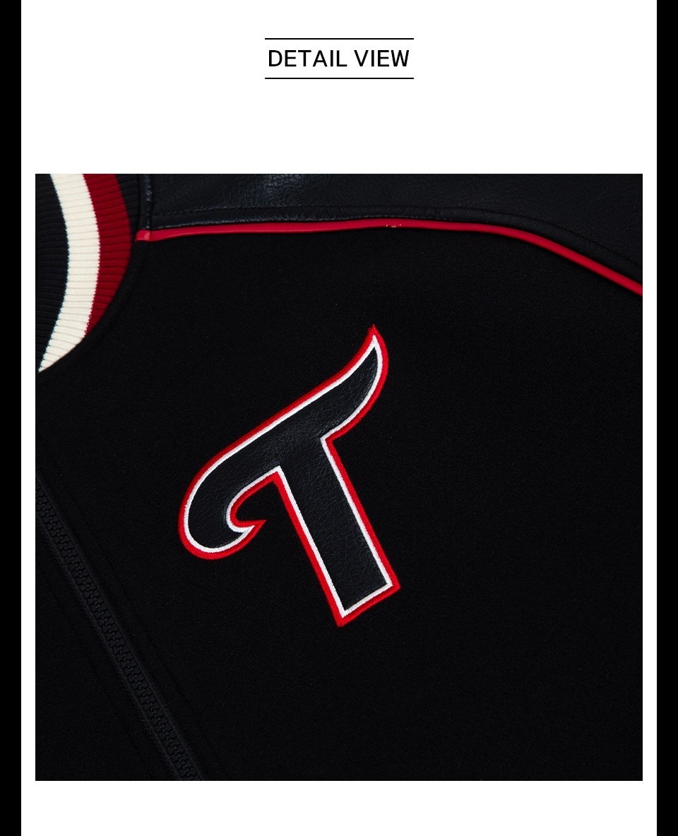 KBO Korean Baseball LG Twins 2025 Champion Varsity Leather Jacket