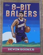 Devin Booker 2025-26 Topps Flagship 8-Bit Ballers Insert