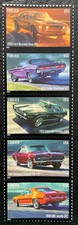 2022 US Stamps - Scott #5715-5719 - Pony Cars Forever Stamps - Strip of 5 Stamps