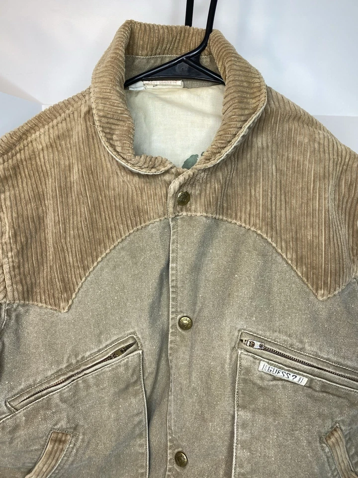 Chaqueta vintage GUESS By George Marciano 80's/90's Marty McFly, Back To Future Sm Foto 2 de 4