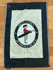 Vintage 2002 US Open Bethpage Golf Towel USGA Member Official Memorabilia
