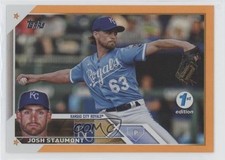 2023 Topps Series 1 1st Edition Orange Foil 3/75 Josh Staumont #194 z6b