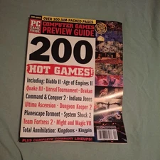 Computer Games Preview Guide 2000 Annual, 200 Hot Games, 300 Jam-packed Pages
