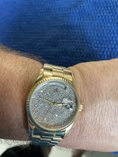 14k Geneva Watch Solid Gold 