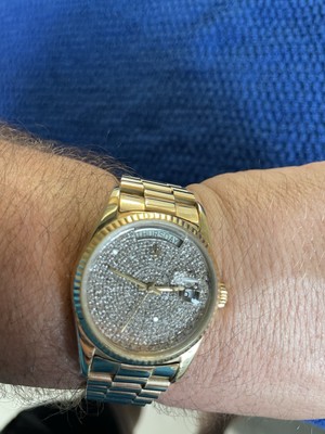 14k Geneva Watch Solid Gold 