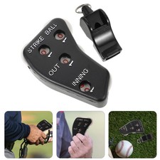 Small Baseball Counter Convenient Umpire Clicker Handheld Indicator