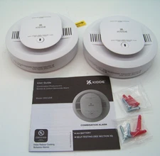 2 KIDDE 30CUDR Combination Smoke And Carbon Monoxide Alarm **READ DESCRIPTION**