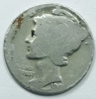 *MERCURY DIME THAT WAS STRUCK ON BLANK PLANCHETTE* NR #P3261