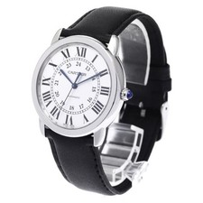 CARTIER RONDE SOLO DE CARTIER MM WSRN0013 36mm SS Silver Dial Automatic #C423