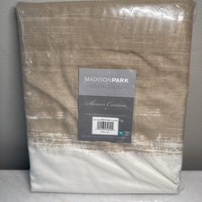 Madison Park Shower Curtain Watercolor Print Taupe Ombr Shower Curtain