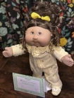 Cabbage Patch Girl/ Brown Curly Cornsilk/brown Eyes/ 2004 Head Mold/cleaned