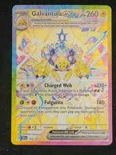 Galvantula ex 168/142 Stellar Crown Holo Special Illustration Rare POKEMON on eBay