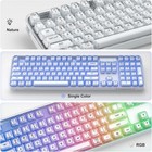 MOFII Wireless Computer Keyboard with RGB Backlit, Tri-Mode Bluetooth 5.0/USB-C/ — photo 6
