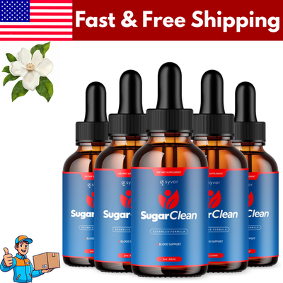 #ad 5 Pack Sugar Clean Blood Support Drops – SugarClean Liquid Vitamin Supplement. $44.99