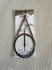 Pre-owned KnitPro Royale Swivel Circular Needle   120cm 47"   4mm US 6 