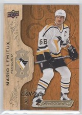 2018-19 Upper Deck Engrained Legends 243/299 Mario Lemieux #40 HOF 2a8