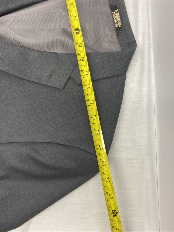 Traje Chaqueta Carevelli Hombre Gris Blazer Negocios Informal Foto 4 de 4