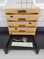 Drawer Organizer for Plastic Wrap, Aluminum Foil, Cling Wrap & Parchment Paper.