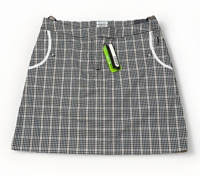 Izod Golf Skort Womens 6 Plaid Preppy Tennis Skirt Stretch Athleisure NWT