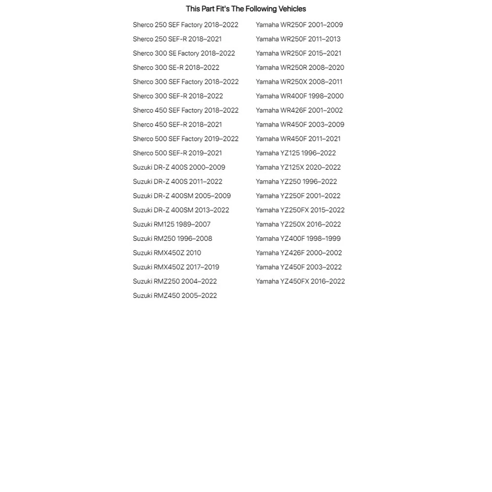 Cubiertas de horquilla con cremallera Seal Savers negras para Husaberg FX600E 1997-1999 Foto 3 de 4