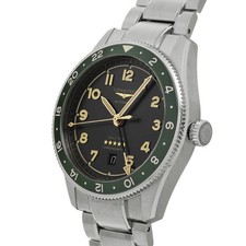 LONGINES Spirit Zulu Time L3.812.4.63.6 Gray Men's Used Watch #3124 2