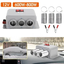 12V DC 800W Electric Car Heater Heating Fan Defogger Defroster Demister 3 Hole