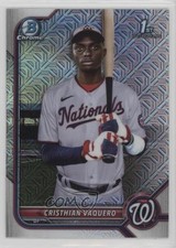 2022 Bowman Chrome Prospects Mega Box Mojo Refractor Cristhian Vaquero 0uh2