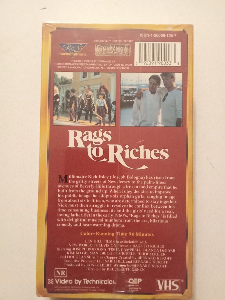 Rags to Riches (VHS, 1994) for sale online | eBay