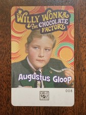 Willy Wonka & The Chocolate Factory Coin Pusher Augustus Card Great Wolf Lodge