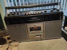 Crown CSC 640F Boombox Radio Cassette Recorder