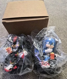 Sonic The Hedgehog 3 Movie Shadow & Sonic Cup Toppers Regal Exclusive NEW Sealed