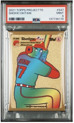 2021 Topps Project70 Shohei Ohtani Pokémon 547 PSA 9 Mint | eBay