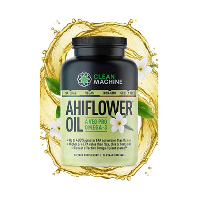 Clean Machine Vegan Fish Oil Alternative - Award Winning Omega 3 Dha Epa And