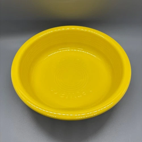 Fiesta Petware Medium Bowl in Sunflower | Fiestaware Yellow Dog Food Dish NWT