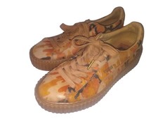 Puma Fenty by Rihanna Suede Shoes Womens Size 8 Camo Creeper Platform Sneakers