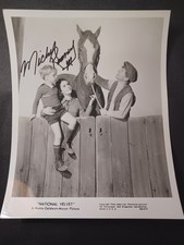 Mickey Rooney (d. 2014) Signed 8x10 Photo - National Velvet Mickey Rooney (d. 2014) Signed 8x10 Photo - National Velvet