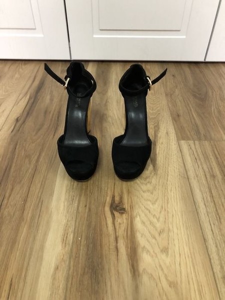 Women Heels Black 36.5