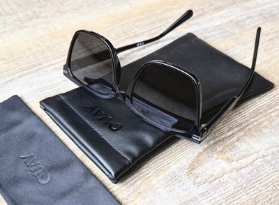 Quay Recap ?️ Polarized Sunglasses Black Havana 55-18-145  display picture 3