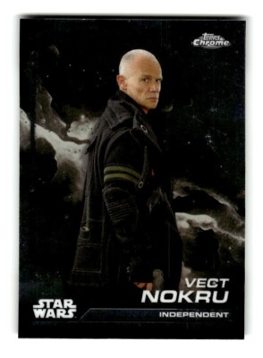 2024 Topps Chrome Star Wars Galaxy Card #75 Vect Nokr5