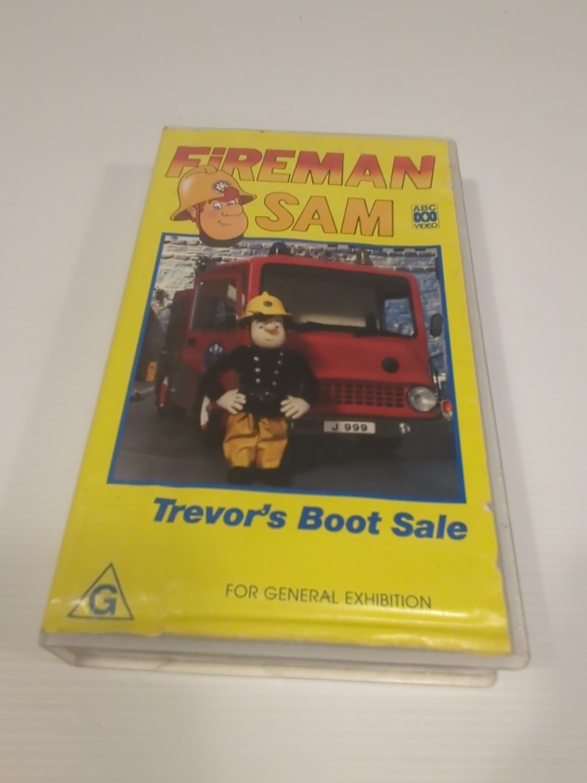 Fireman Sam Vintage VHS Trevor's Boot Sale 1997 free postage eBay
